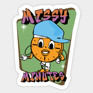 Missy Minutes Sticker